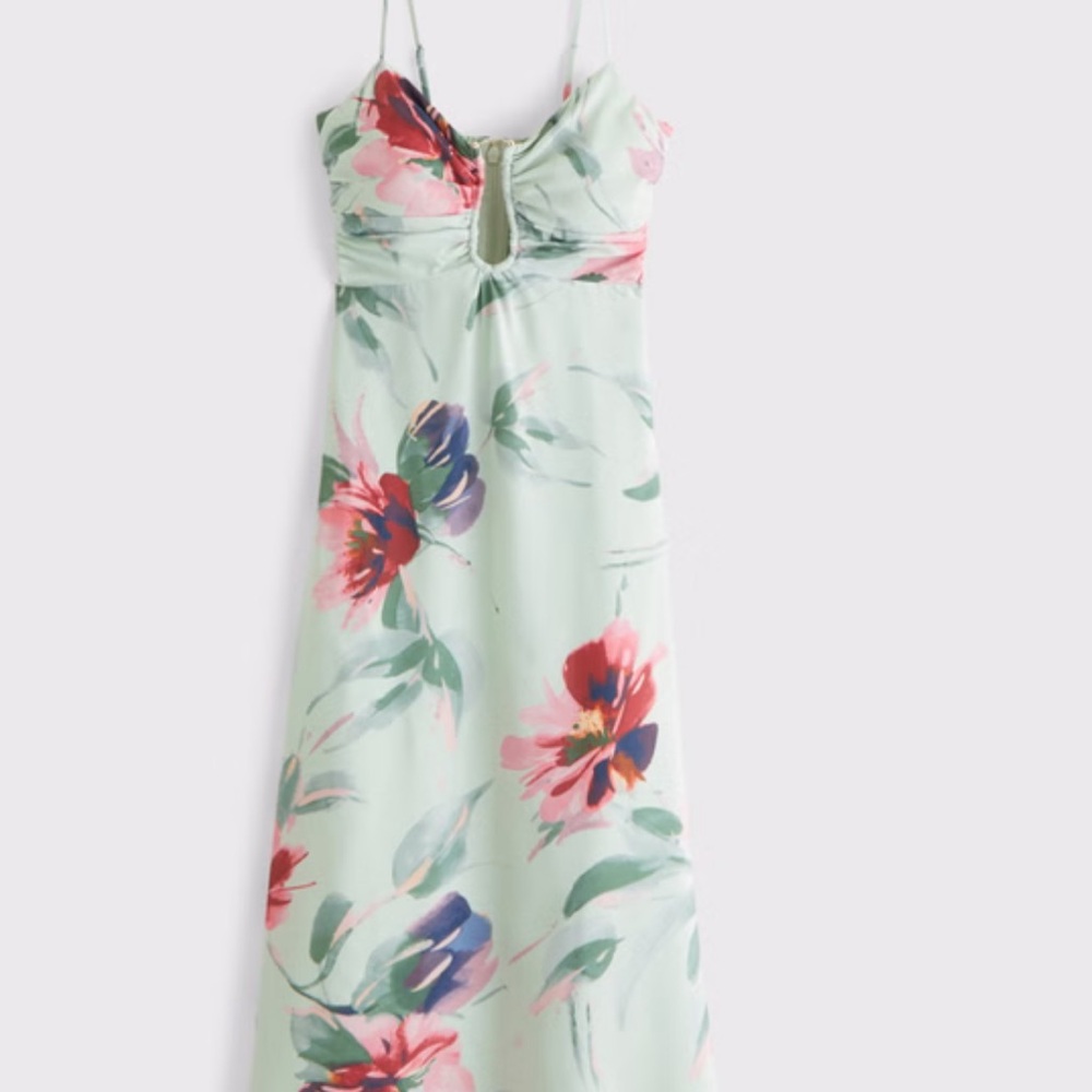 Abercrombie and Fitch Bra-Free Hardware Maxi Dress - Picture 4 of 5